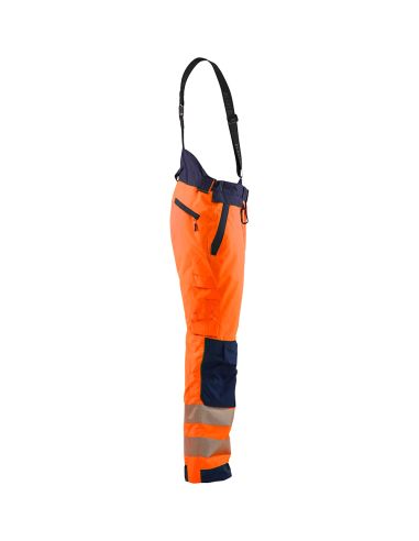 High-Visibility Winter Pants with Cordura Reinforcements 1875 Blaklader