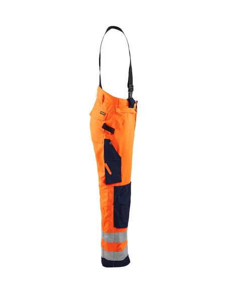 High Visibility Winter Pants EN342 Cold Protection 1885 Blaklader