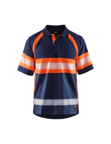 High Visibility UV Protection Polo 40+ 3338 Blaklader