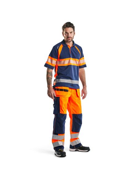 High Visibility UV Protection Polo 40+ 3338 Blaklader