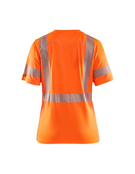 Teeshirt de travail Haute visibilité Anti UV Femme 3336 Blaklader