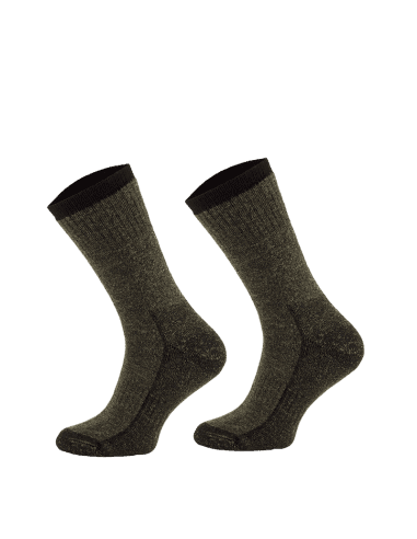 Chaussettes d'hiver de trekking en laine mérinos durables et douces