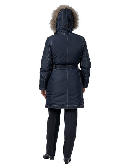 Women's Yakoutsk Parka in Blue Technoavia