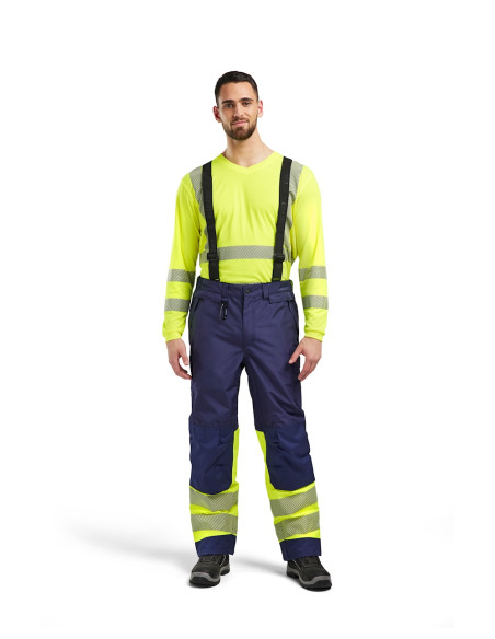 Pantalon Hardshell Haute Visibilité Renforts Cordura 1877 Blaklader