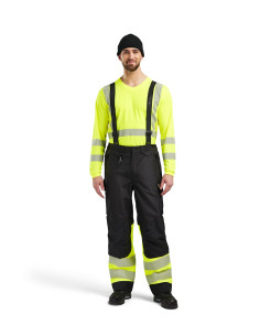 Pantalon Hardshell Haute Visibilité Renforts Cordura 1877 Blaklader