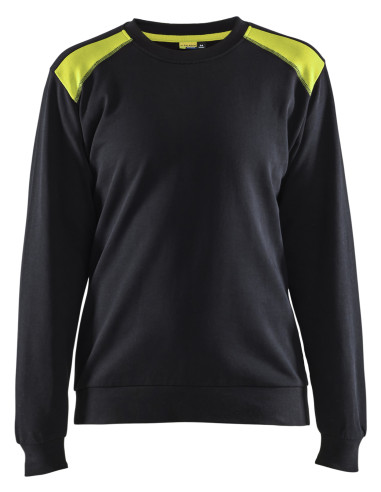 High-visibility women's sweatshirt...