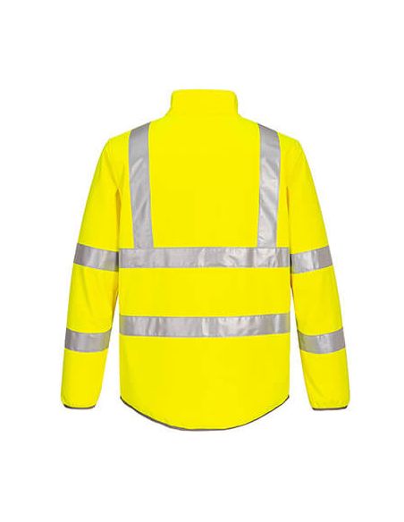 Portwest Higt Visibility En20471 EC24 Softshell Work Jacket