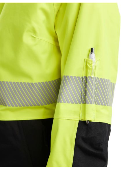 Women's Blaklader 4436 high-visibility 11.000 mm softshell jacket