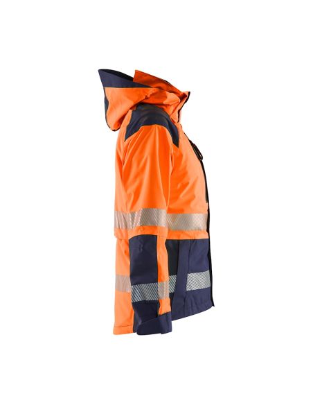 Veste Hardshell Blaklader Femme 4436 haute visibilité 11.000 mm