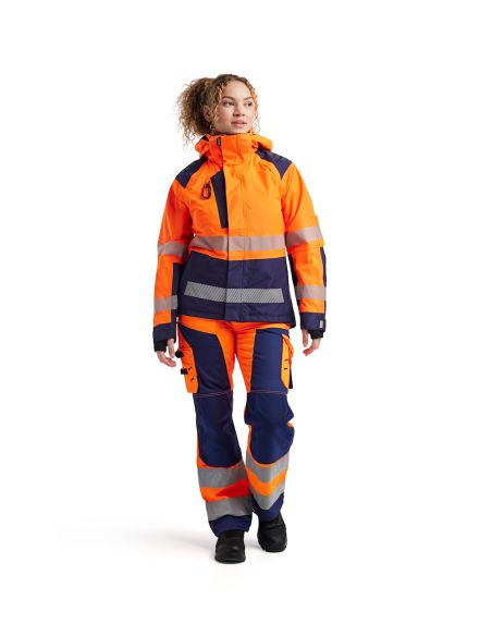 Veste Hardshell Blaklader Femme 4436 haute visibilité 11.000 mm