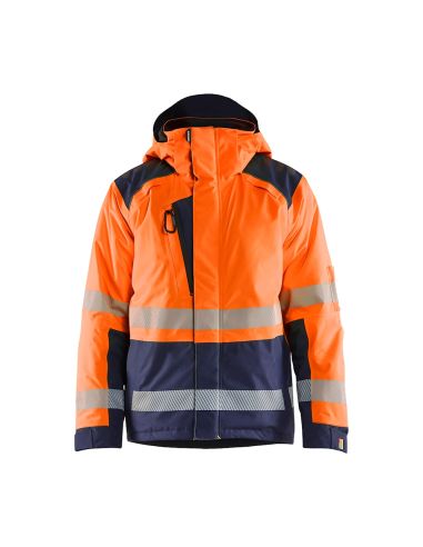 Blaklader Hi-vis 4455 Winter Jacket, high visibility, waterproof 10,000 mm