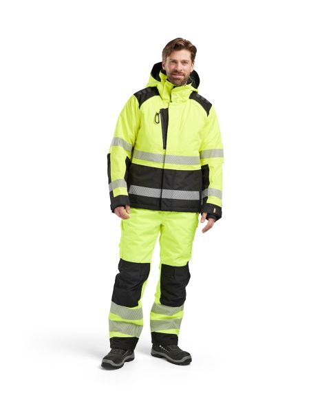 Blaklader Hi-vis 4455 Winter Jacket, high visibility, waterproof 10,000 mm