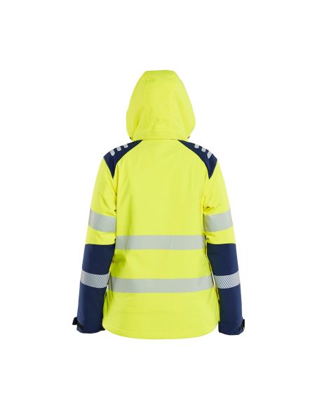 Women's Blaklader 4401 high-visibility 10.000 mm softshell winter jacket