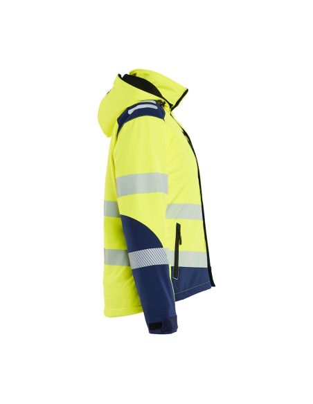 Women's Blaklader 4401 high-visibility 10.000 mm softshell winter jacket