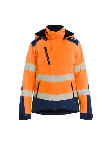 Women's Blaklader 4401 high-visibility 10.000 mm softshell winter jacket