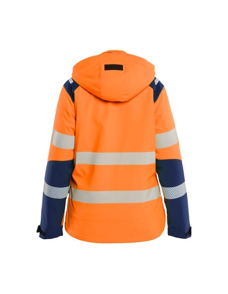 Women's Blaklader 4401 high-visibility 10.000 mm softshell winter jacket