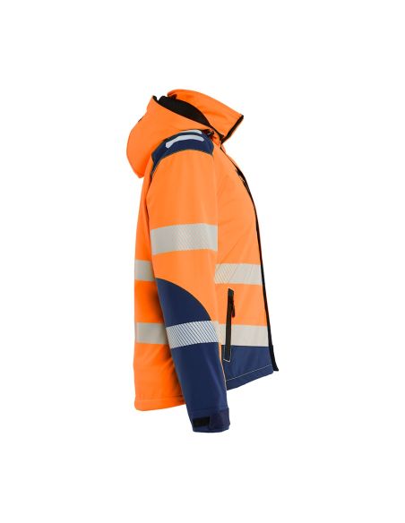 Women's Blaklader 4401 high-visibility 10.000 mm softshell winter jacket