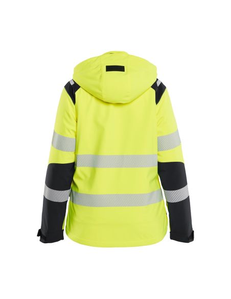 Women's Blaklader 4401 high-visibility 10.000 mm softshell winter jacket