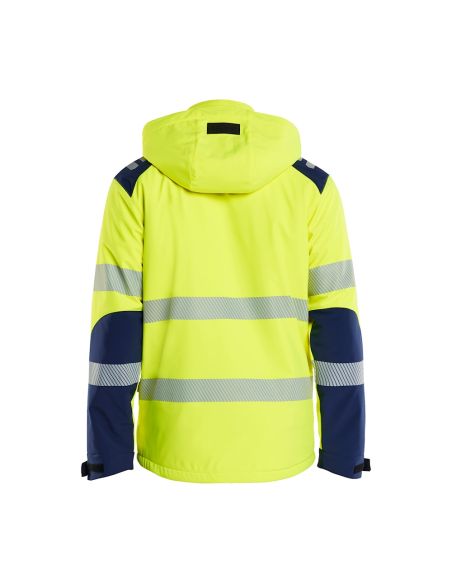 Blaklader 4400 high-visibility 10.000 mm softshell winter jacket