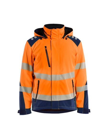 Blaklader 4400 high-visibility 10.000 mm softshell winter jacket