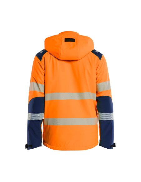 Veste softshell hiver Blaklader 4400 haute visibilité 10.000 mm