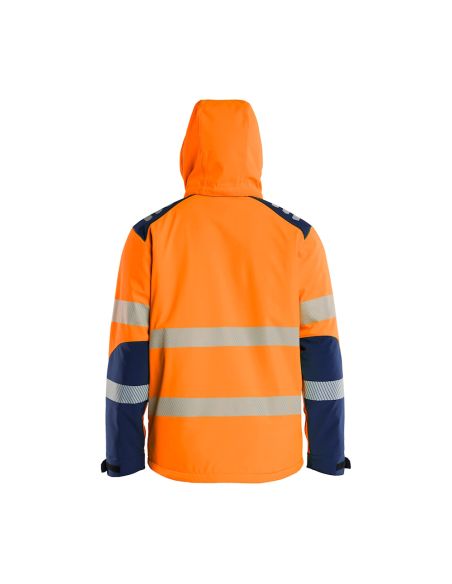 Blaklader 4400 high-visibility 10.000 mm softshell winter jacket