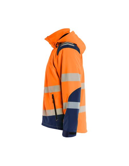 Veste softshell hiver Blaklader 4400 haute visibilité 10.000 mm