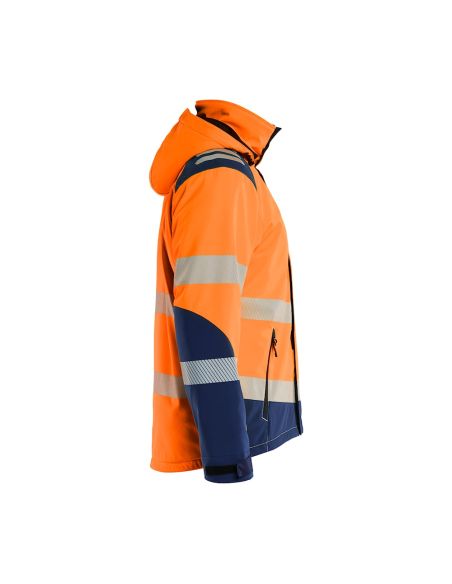 Veste softshell hiver Blaklader 4400 haute visibilité 10.000 mm