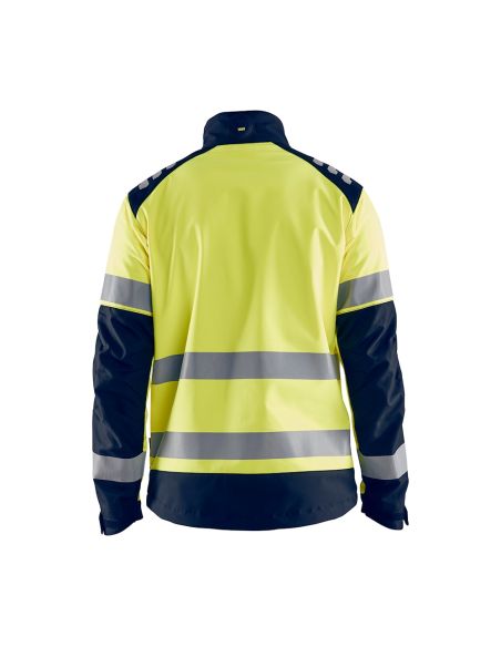 Veste softshell Blaklader Strech 4497 haute visibilité haute imperméabilité 10.000 mm