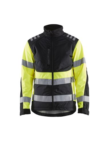 Veste softshell Blaklader Strech 4497 haute visibilité haute imperméabilité 10.000 mm