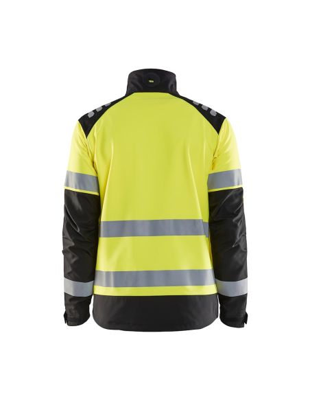 Veste softshell Blaklader Strech 4497 haute visibilité haute imperméabilité 10.000 mm