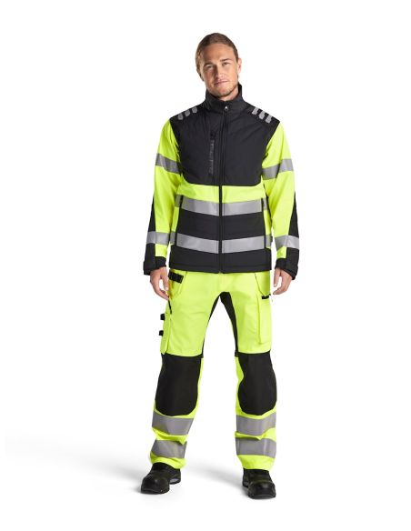 Blaklader Strech 4497 softshell jacket high visibility high waterproofness 10,000 mm