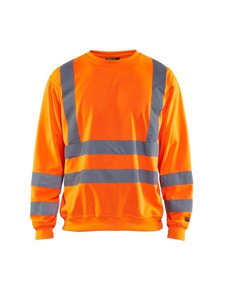 Blaklader 3341 High Visibility Plus Size Sweatshirt