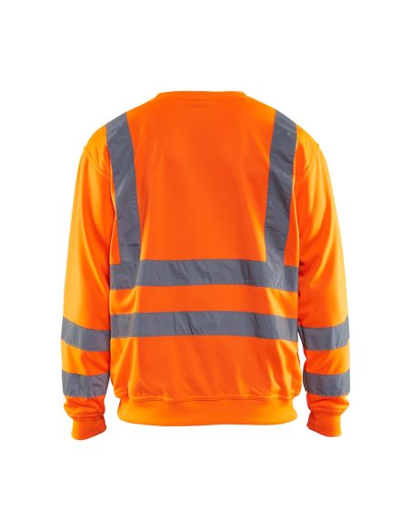 Blaklader 3341 High Visibility Plus Size Sweatshirt