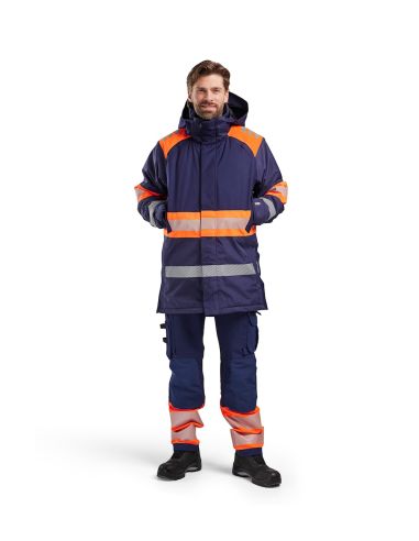 Blaklader 4485 winter Parka high visibility high waterproofness 15.000 mm