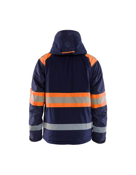 Blaklader 4480 winter jacket high visibility high waterproofness 15.000 mm