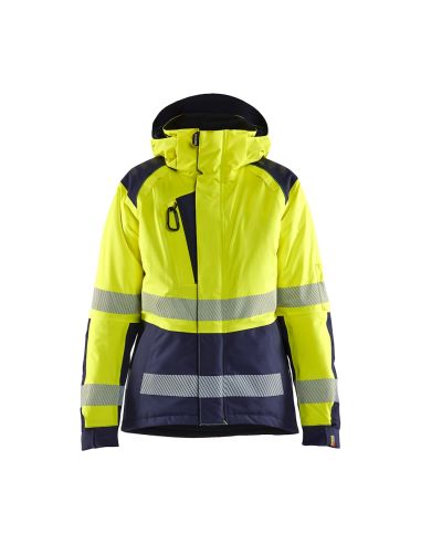 Women's Blaklader 4456 Winter Jacket, high visibility, waterproof 10,000 mm