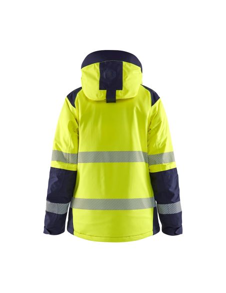 Women's Blaklader 4456 Winter Jacket, high visibility, waterproof 10,000 mm