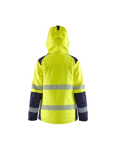 Women's Blaklader 4456 Winter Jacket, high visibility, waterproof 10,000 mm