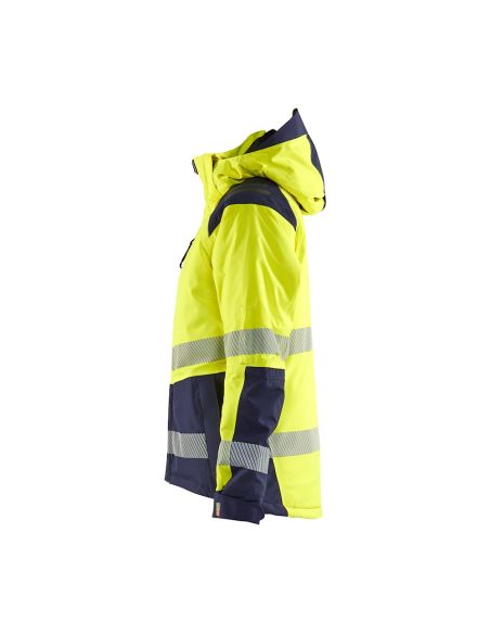 Women's Blaklader 4456 Winter Jacket, high visibility, waterproof 10,000 mm