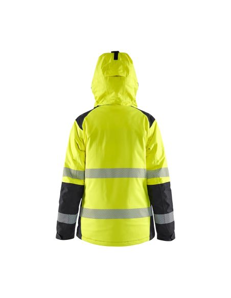 Women's Blaklader 4456 Winter Jacket, high visibility, waterproof 10,000 mm