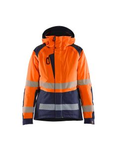 Women's Blaklader 4456 Winter Jacket, high visibility, waterproof 10,000 mm