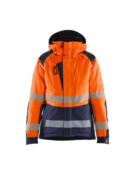 Women's Blaklader 4456 Winter Jacket, high visibility, waterproof 10,000 mm