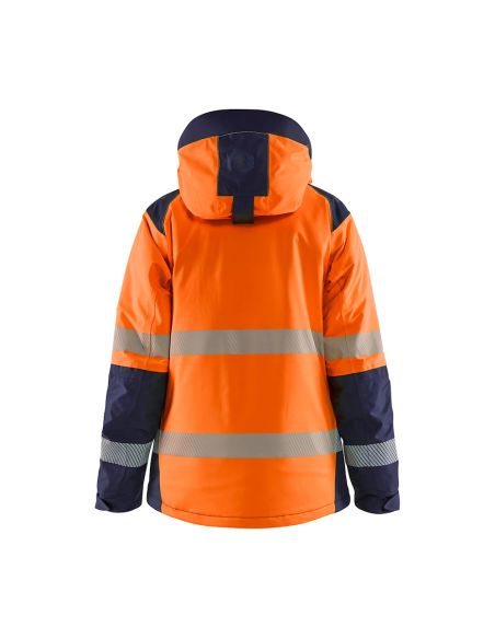 Women's Blaklader 4456 Winter Jacket, high visibility, waterproof 10,000 mm