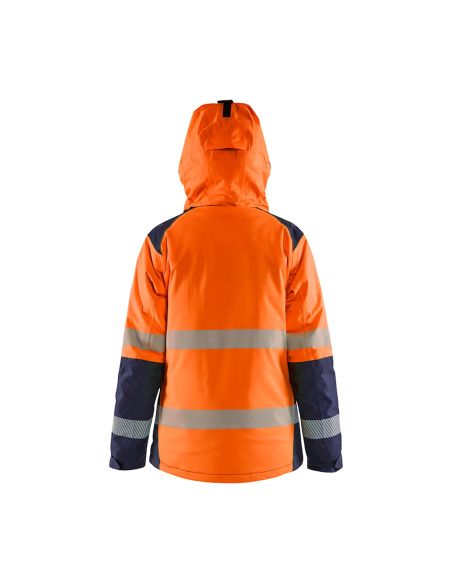 Women's Blaklader 4456 Winter Jacket, high visibility, waterproof 10,000 mm