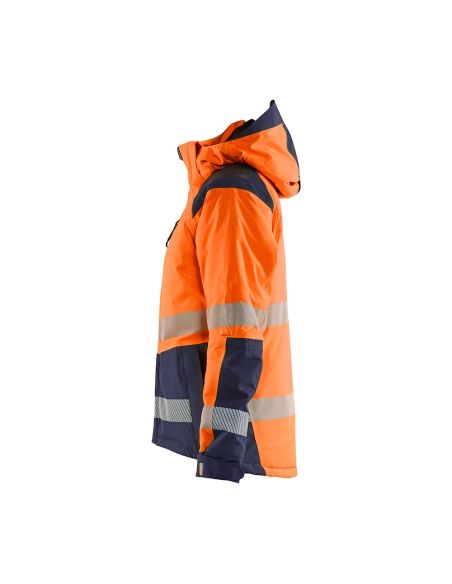 Women's Blaklader 4456 Winter Jacket, high visibility, waterproof 10,000 mm