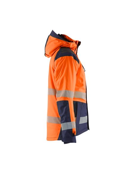 Women's Blaklader 4456 Winter Jacket, high visibility, waterproof 10,000 mm