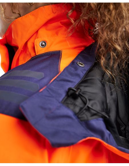 Women's Blaklader 4456 Winter Jacket, high visibility, waterproof 10,000 mm