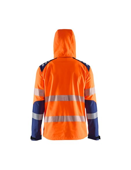 Blaklader 4491 high-visibility softshell jacket 10,000 mm rain resistance