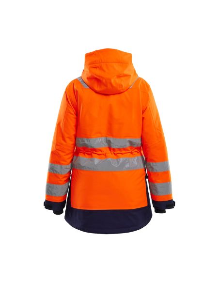 Women's Blaklader 4456 Winter Jacket, high visibility, waterproof 11,000 mm